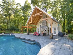 Custom Timber Frame Pool House