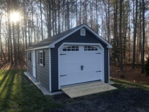 New England A-Frame Garage