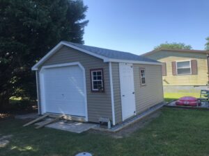 A-Frame Cape 7 Garage