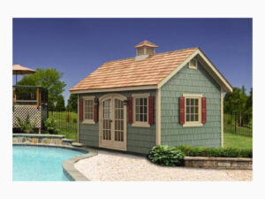 Classic A Frame Pool Accessory Building